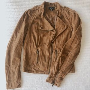 Iris Basic Suede Jacket